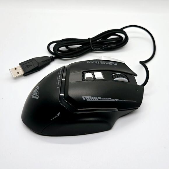 AULA MOUNTAIN S1Z PRO GAMING MOUSE – BLACK – NEW IN BOX – HIGH-PRECISION RGB - Picture 5 of 7